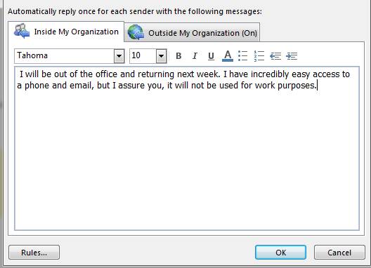 10 Hilarious 'out Of Office' Messages | Nova FM