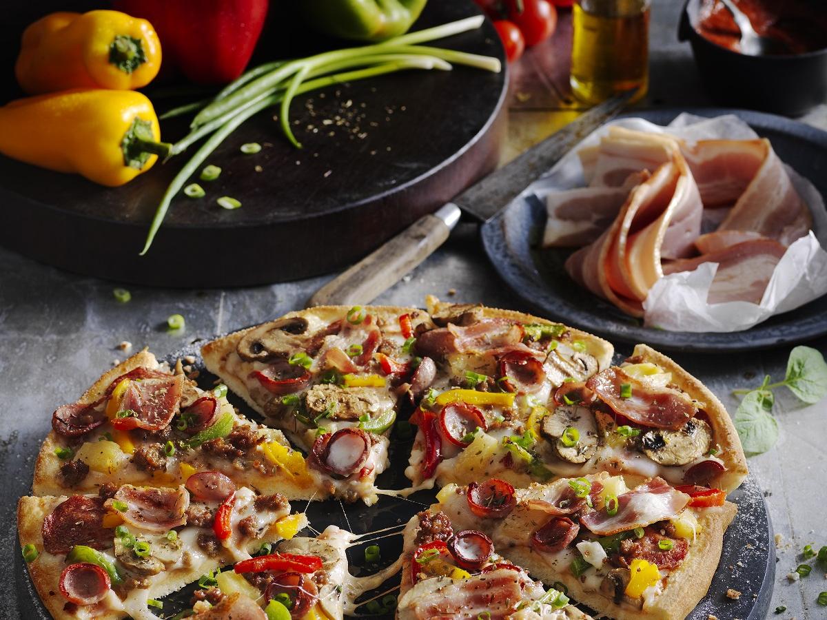 j burns pizza announced just most menu have delicious Domino's the