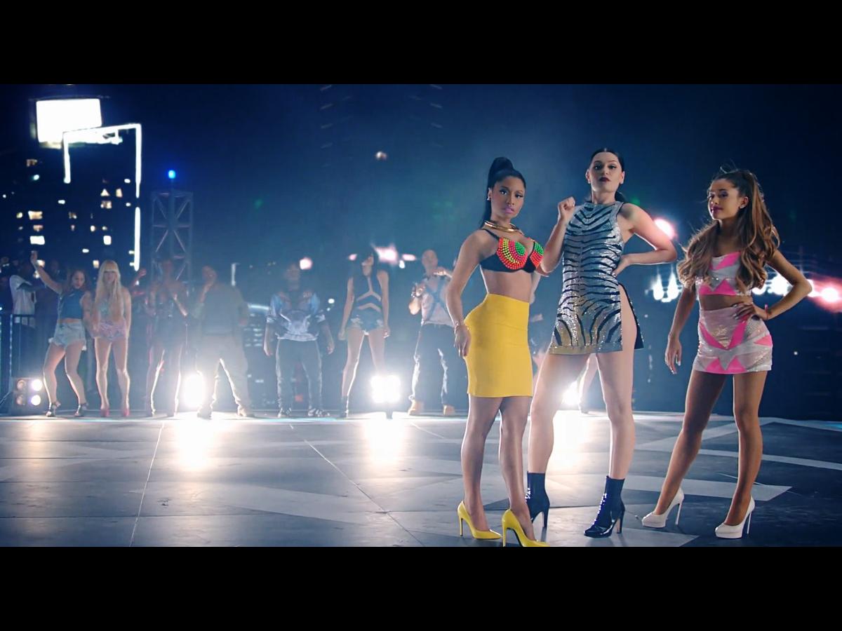 Jessie J, Ariana Grande, & Nicki Minaj: ‘Bang Bang’ Video Premiere ...