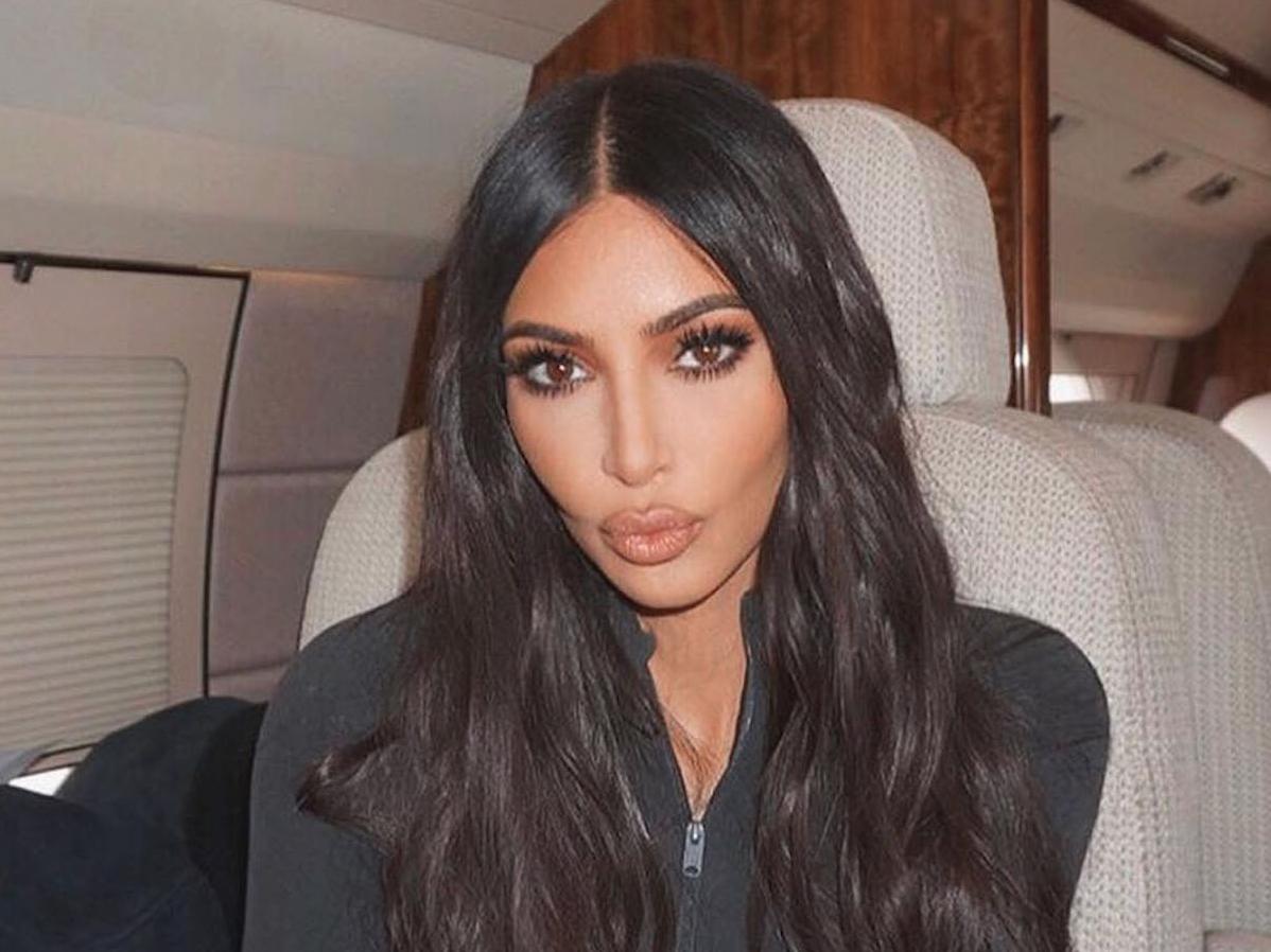 Kim Kardashian Dyes Her Hair Neon Green To Match Her Lamborghini