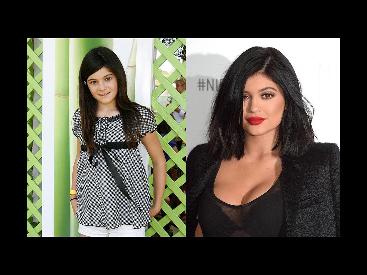 The evolution of Kylie Jenner