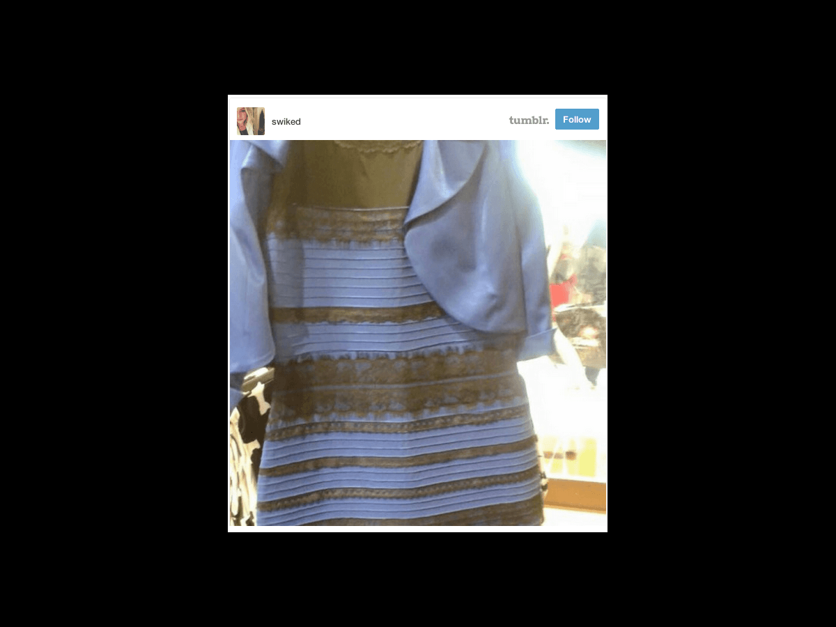 The has exploded with this dress controversy.