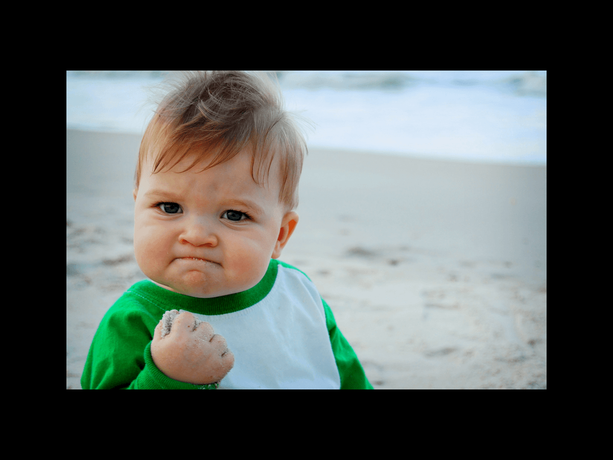 This is the boy from success meme today.