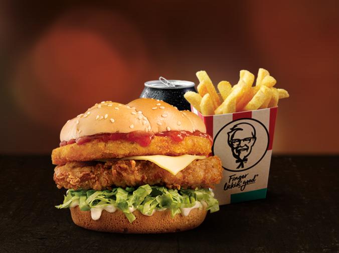KFC is bringing back their most requested burger, the Tower Burger ...