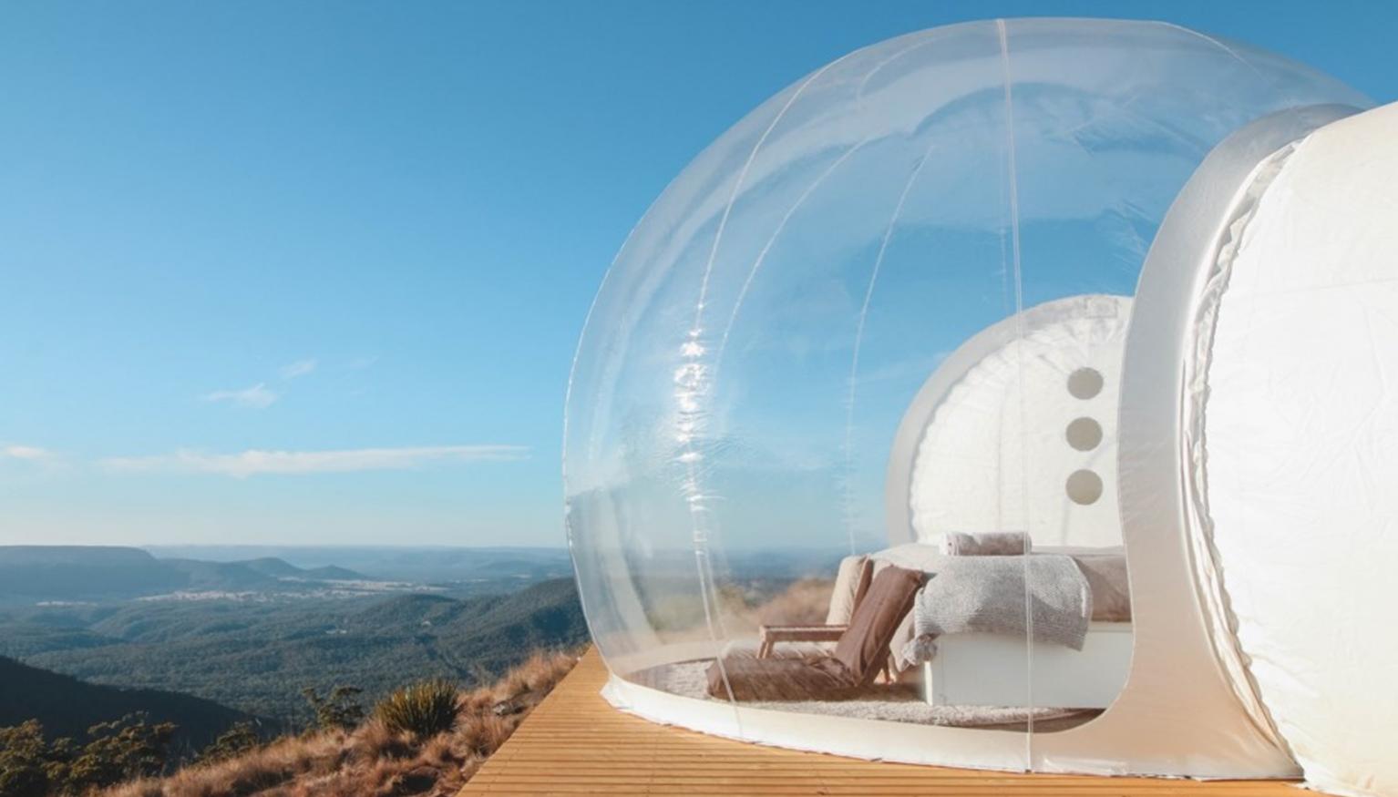 Bubble tents have arrived in Australia Nova 969