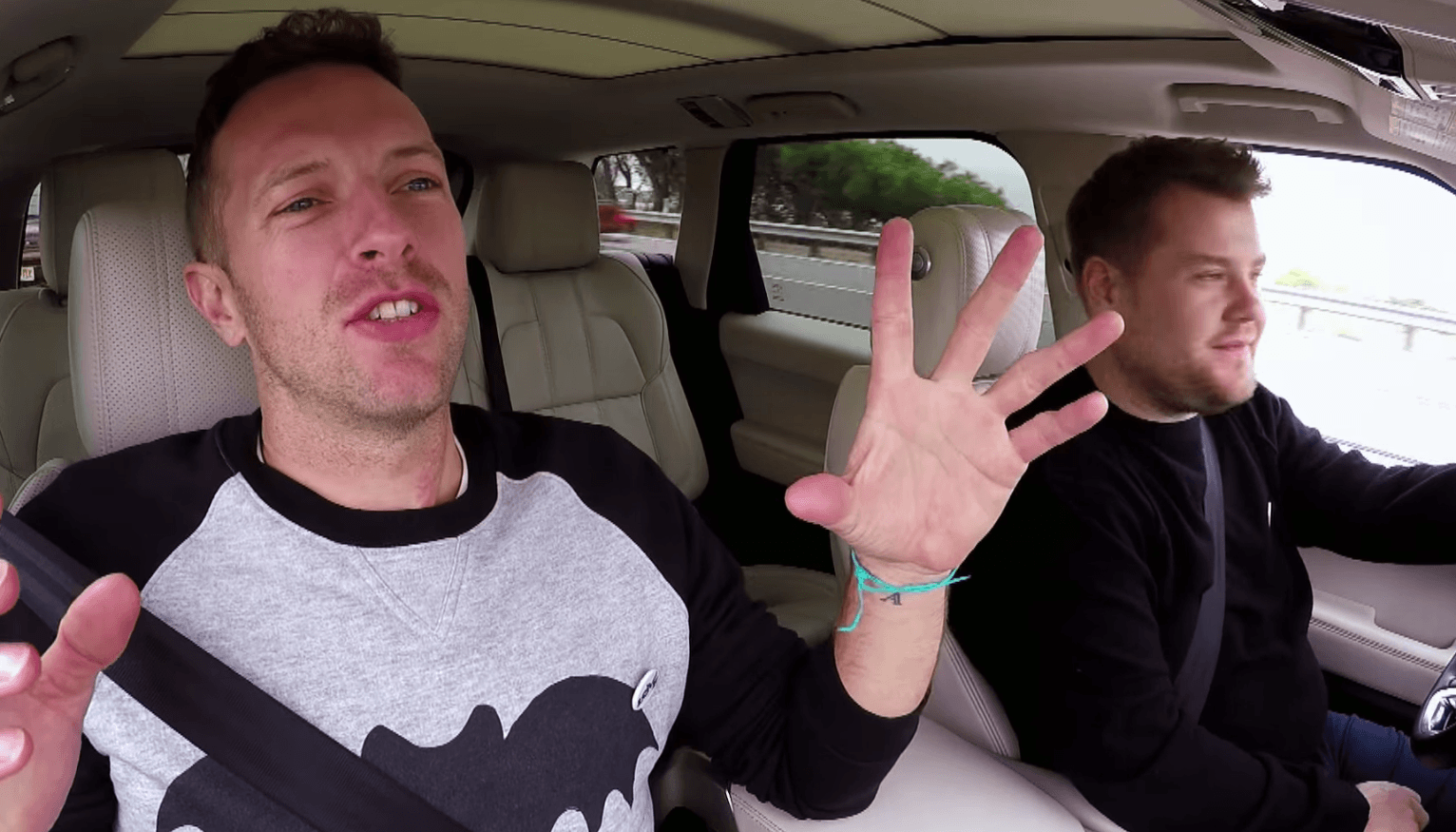 Coldplay’s Chris Martin is latest legend to ride James Corden’s Carpool