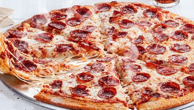 what is domino's new york style pizza look like