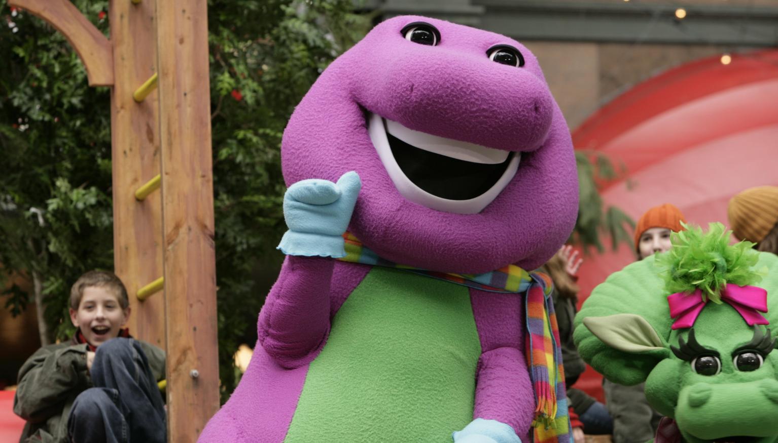 who played barney