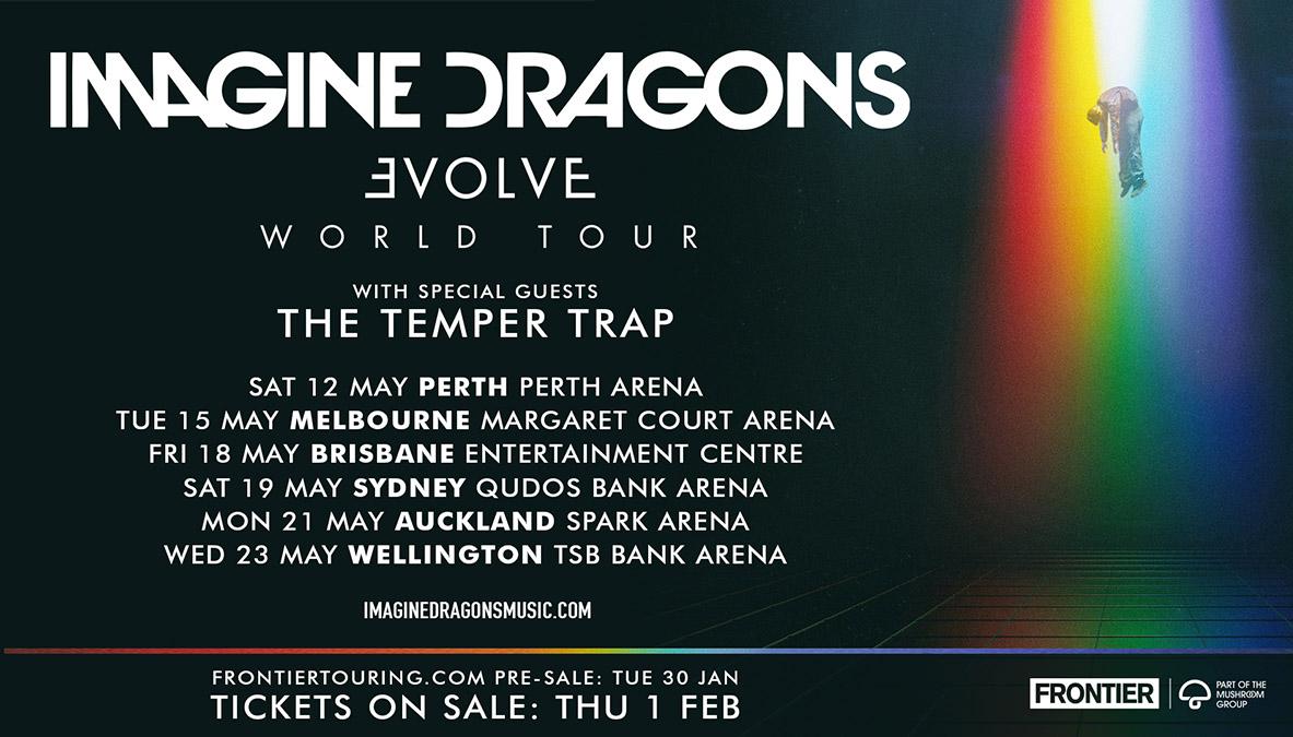 Imagine Dragons Australia Tour 2024 Devin Ameline