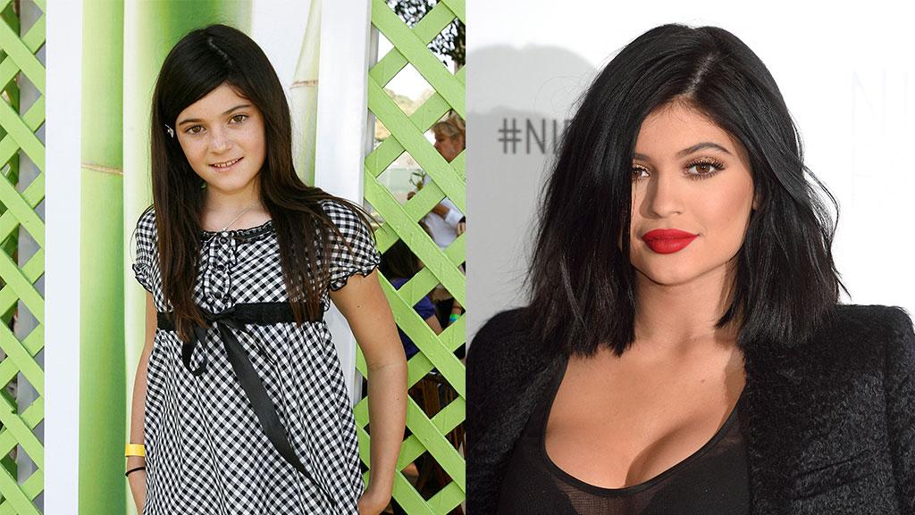 The evolution of Kylie Jenner