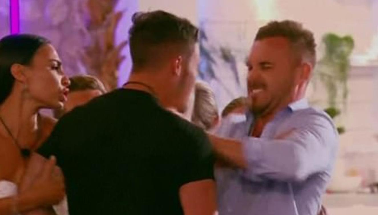 Eden and Grant come to blows on Love Island Australia following