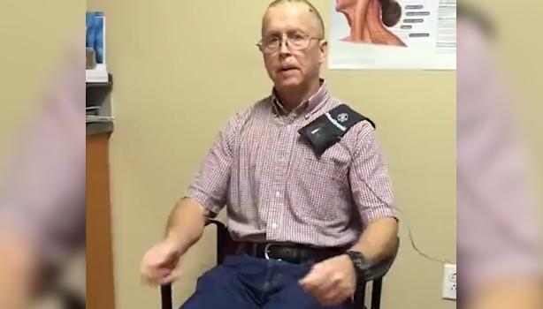 Watch this man with Parkinson’s instantly stop shaking after treatment ...