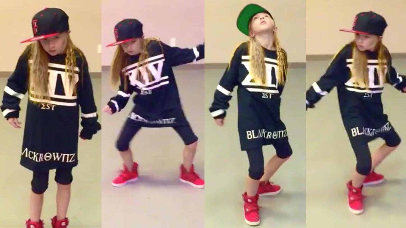 Adorable tenyearold SLAYS hiphop dance with moves that will put you
