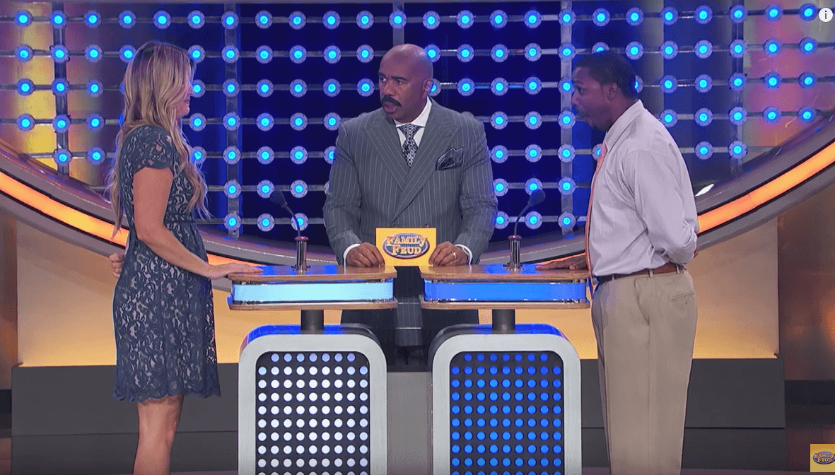 Woman’s shocking Family Feud answer leaves host speechless. | Nova 100