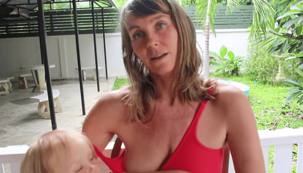 Mom Breast Feeds Kids In Video Mom Breast Feeds Kids In Video
