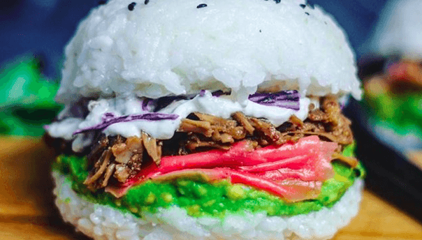 Some complete genius invented a sushi burger and itâ€™s as delicious as