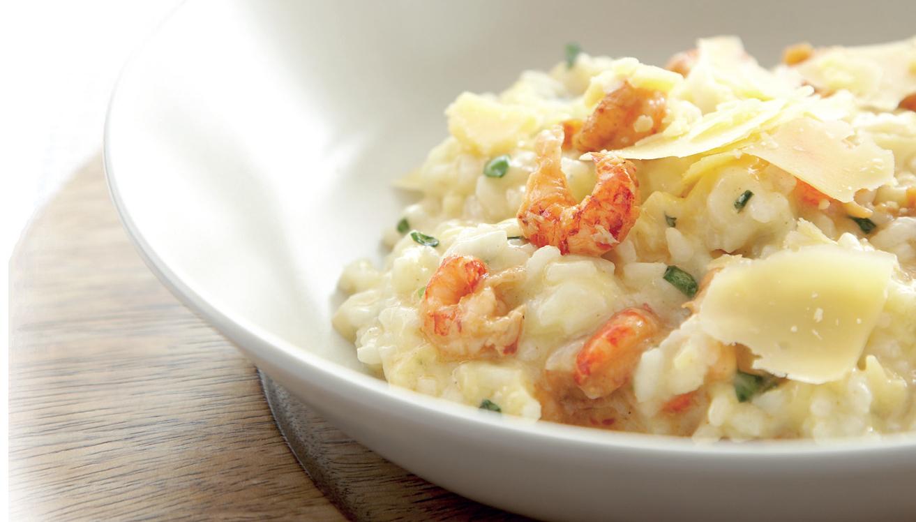 RECIPE: Risotto with cheese and crayfish | smooth