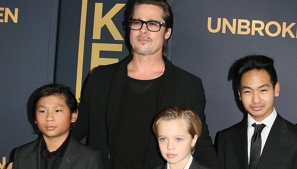 Brad Pitt sees his children for first time since divorce | Nova 100