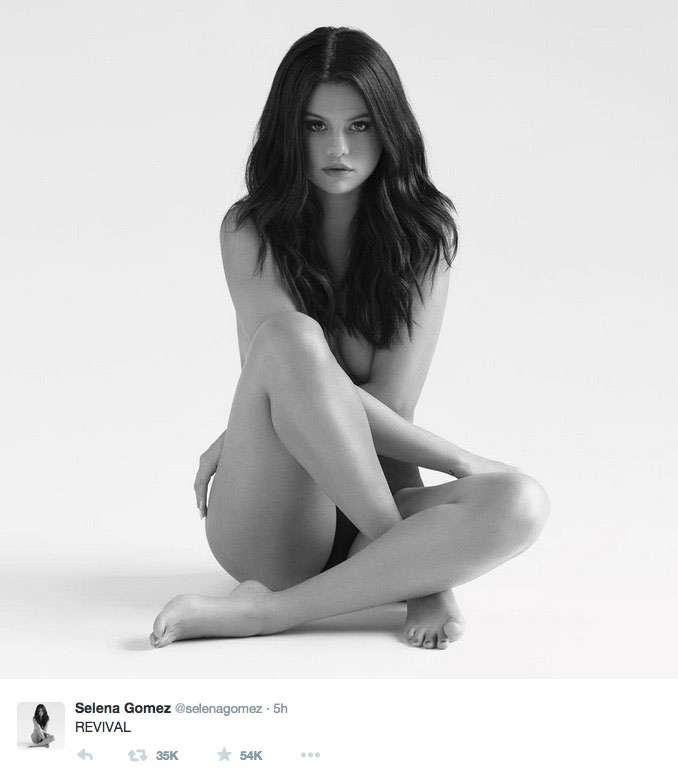 Selena Gomez strips down naked for new album cover | Nova 969