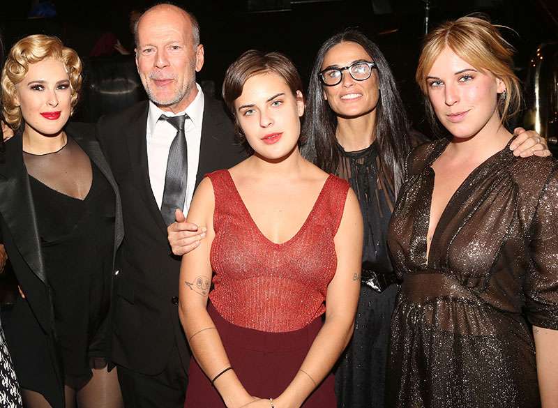 Bruce Willis and Demi Moore reunite with whole family for ...