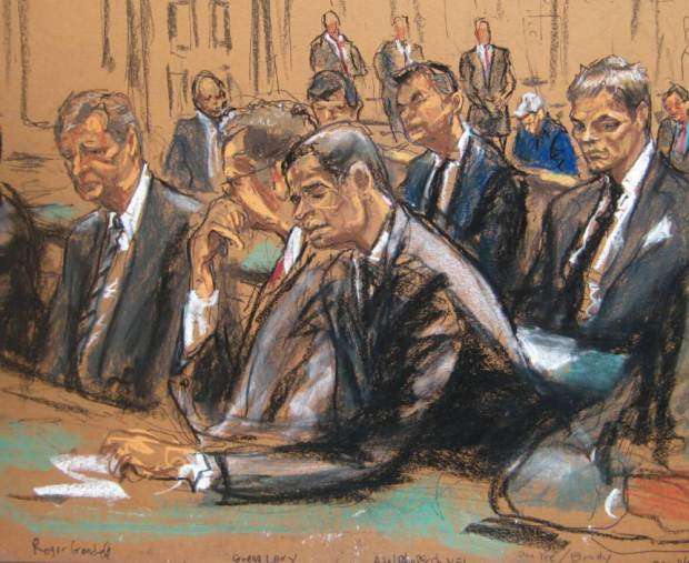 This court sketch of Tom Brady is so bad that the artist actually ...