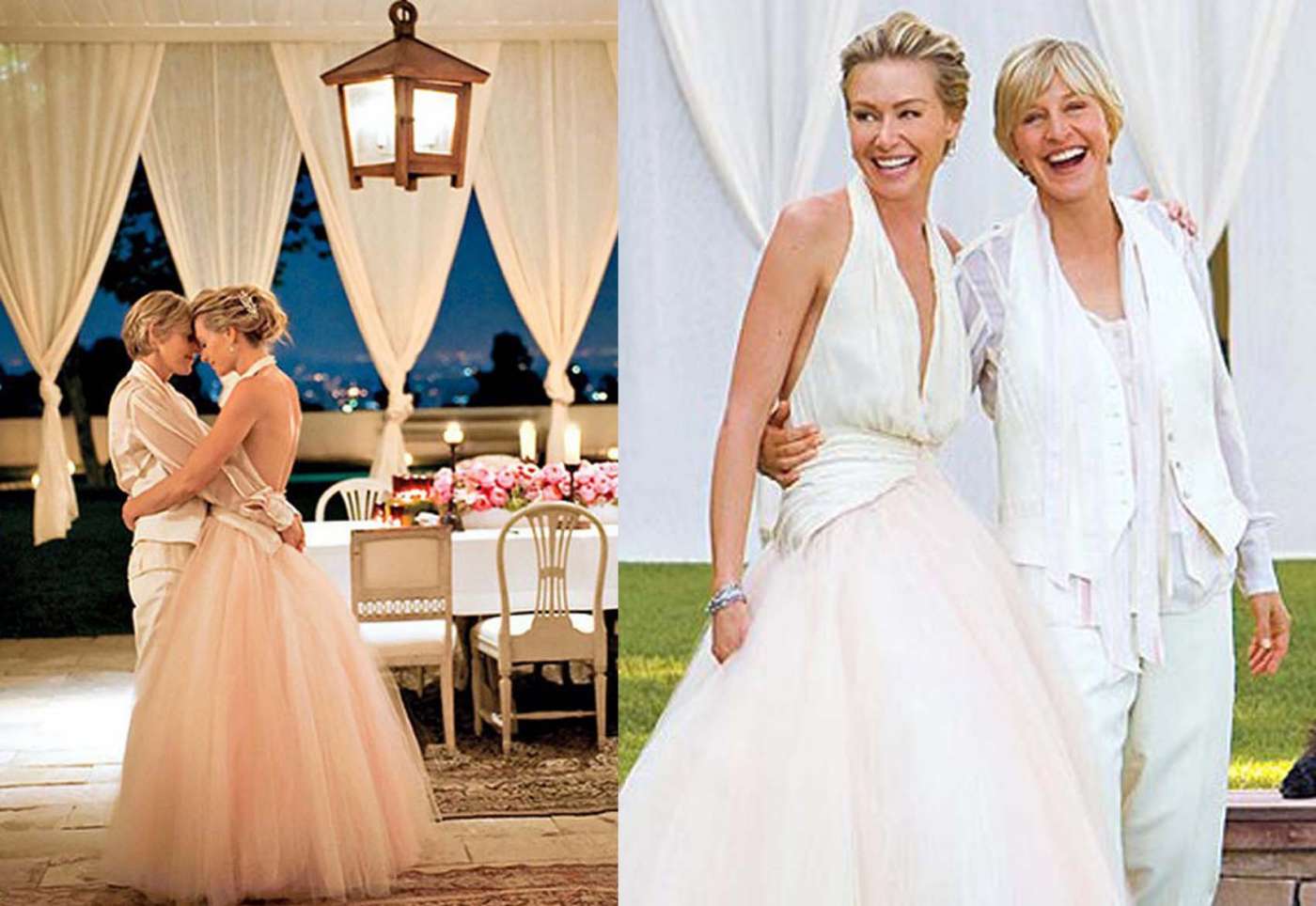 Ellen DeGeneres and Portia De Rossi renew vows Australia | Nova 100