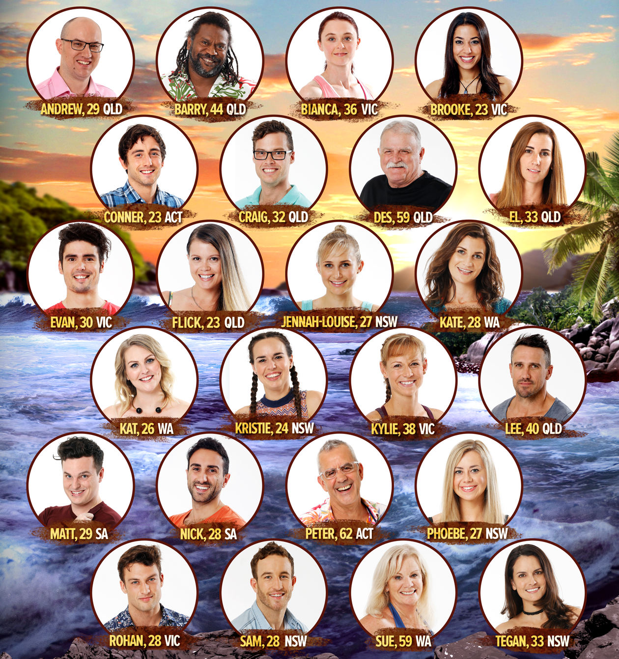 Australian Survivor  meet the contestants  Nova 969