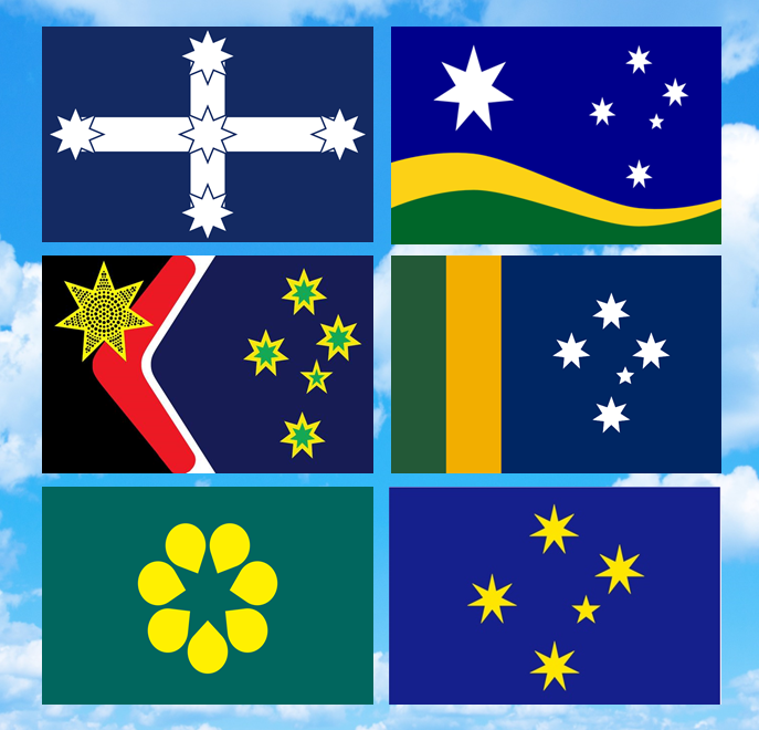voting opens on six potential new australian flags fiveaa