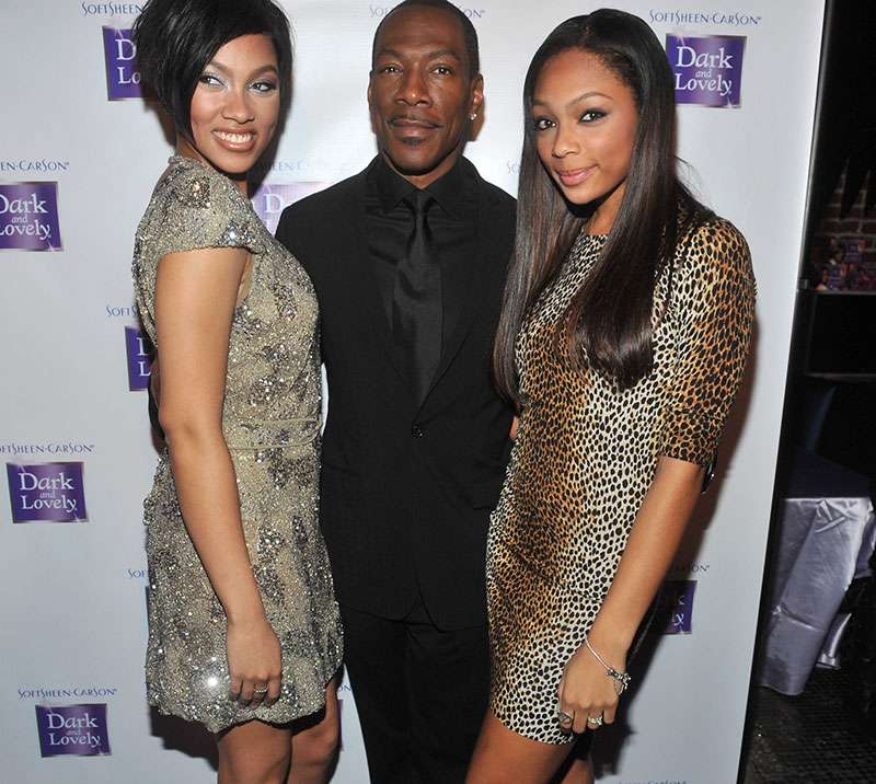 eddie murphy wife and daughter