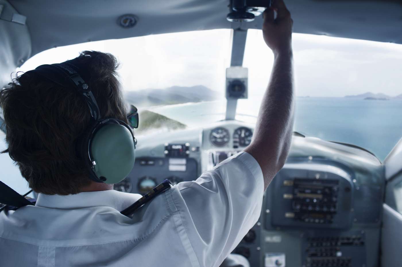 You Pilot in cockpit