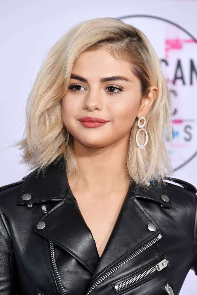 selena gomez is platinum blonde now and looks eerily similar to