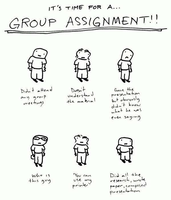 i hate group assignments