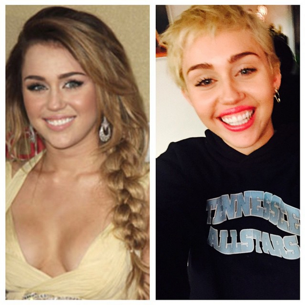 Has Miley had a boob job? Nova 969