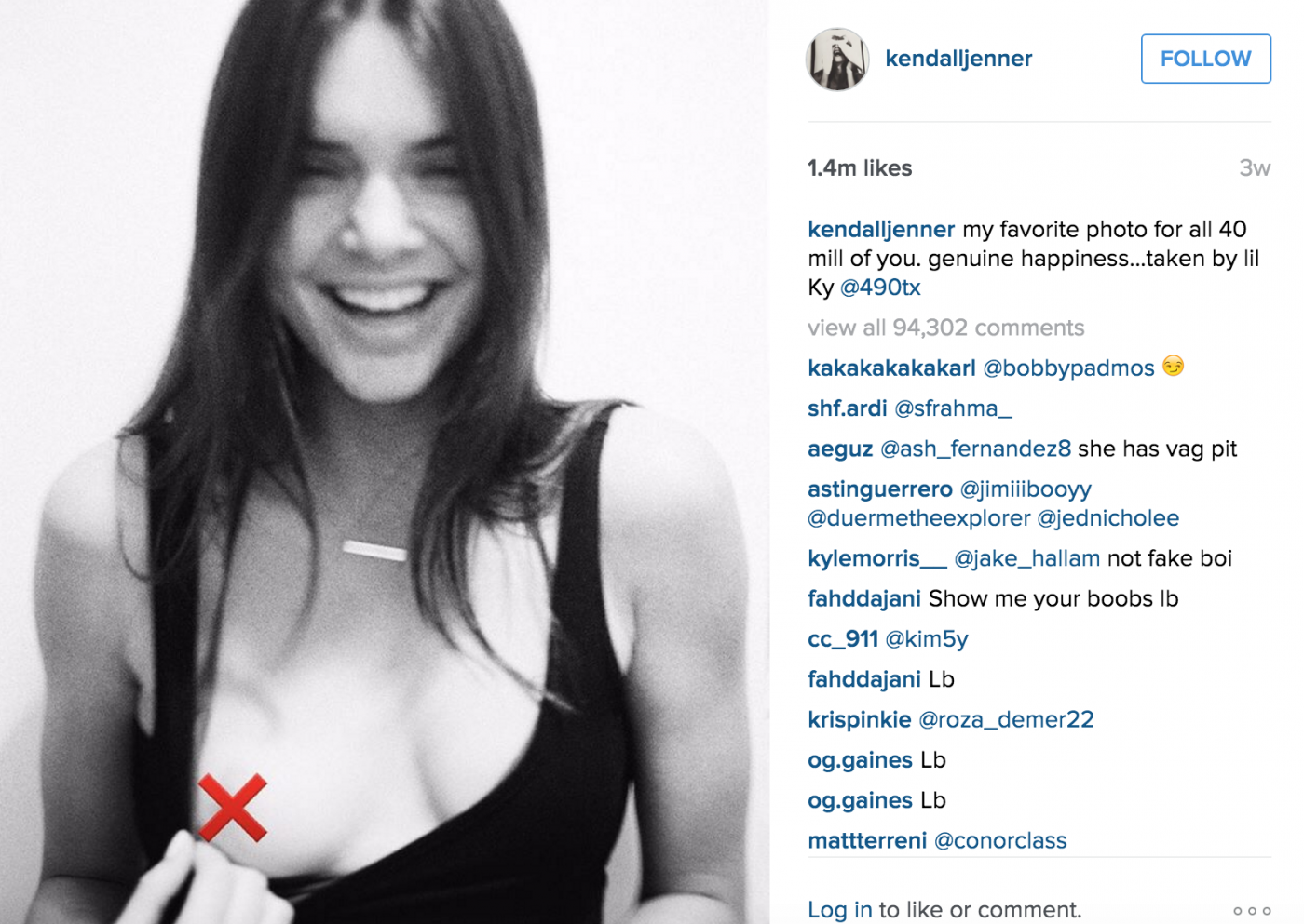 Kendall Jenners Racy Naked Instagram Post Has Gone Viral Nova 100