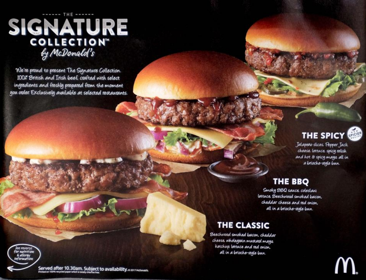 McDonald’s unveils new 'hipster’ burgers Nova 100