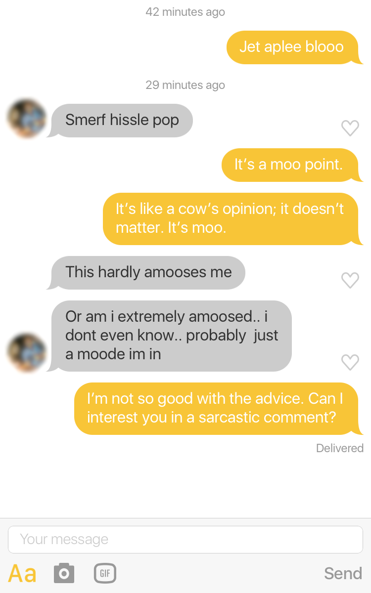 I used Friends quotes to chat to guys on dating apps and ...